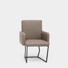 Artless C2 Dining Chair Hopsack Linen Matte Black 