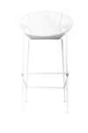 Innit Puerto Bar Height Stool - White Frame