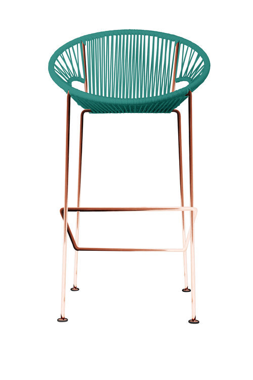 Innit Puerto Counter Height Stool - Copper Frame