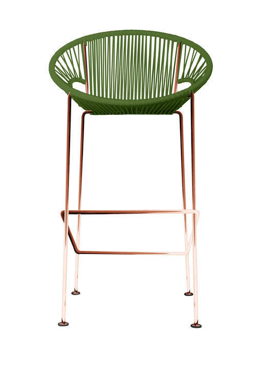 Innit Puerto Counter Height Stool - Copper Frame