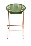 Innit Puerto Bar Height Stool - Copper Frame