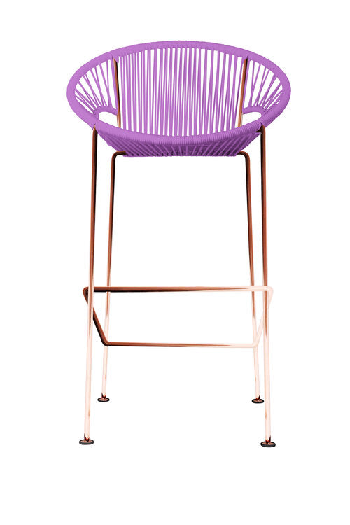 Innit Puerto Counter Height Stool - Copper Frame