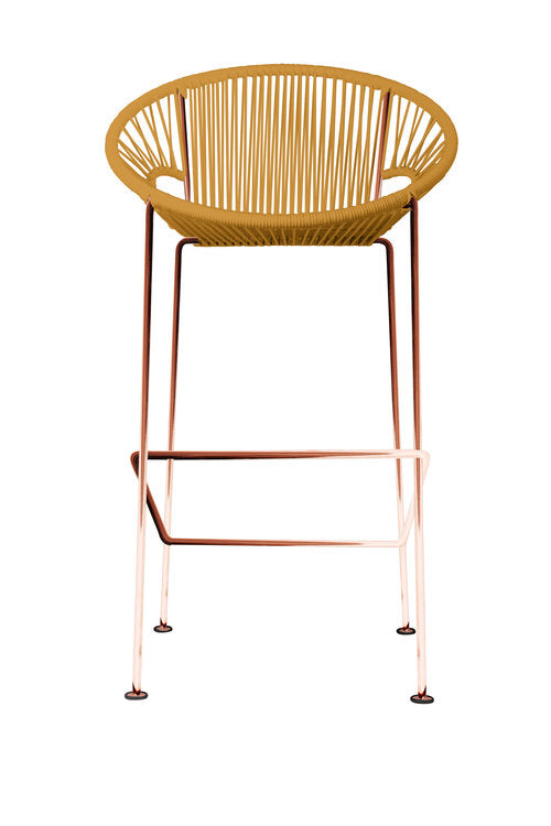 Innit Puerto Counter Height Stool - Copper Frame