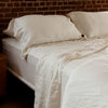 Huddleson Pure Italian Linen Fitted Sheet