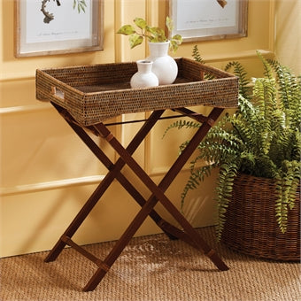 Napa Home & Garden Burma Rattan Butler Tray Table