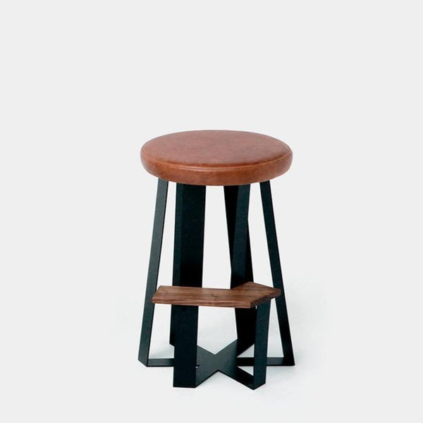 Artless ARS Counter Stool - Leather Blackbean 