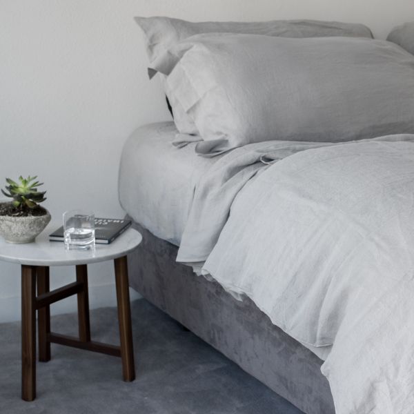 Huddleson Pure Italian Linen Fitted Sheet