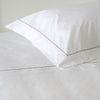 Huddleson Hemstitch Cotton Percale Sham - Set of 2