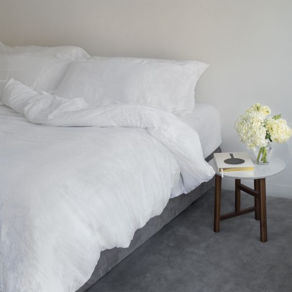 Huddleson Pure Italian Linen Fitted Sheet